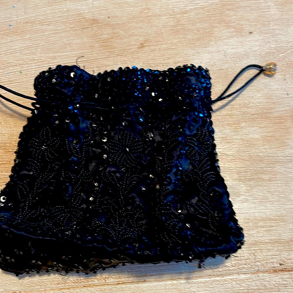 Beaded small evening bag